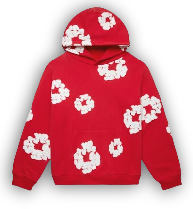 DEN!MTEARS HOODIE | RED//WHITE