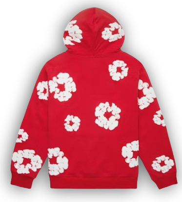 DEN!MTEARS HOODIE | RED//WHITE