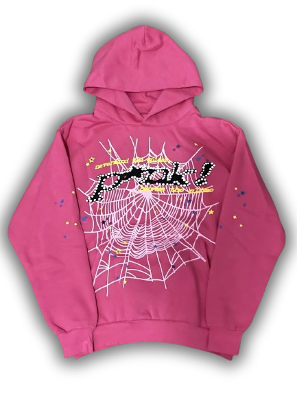 SP!DER HOODIE | PINK